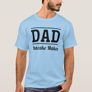 T-shirts Pai. Fabricante da panqueca