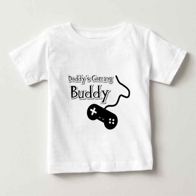 T-shirts Pai Gaming Buddy (Frente)
