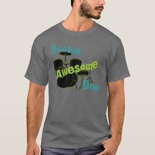 T-shirts Pai impressionante de balanço