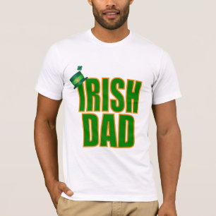 T-shirts Pai irlandês