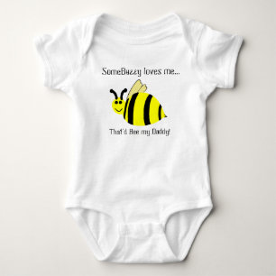 T-shirts Pai me ama Bumble Bee Rosa Creeper
