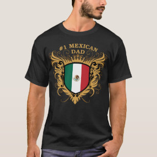 T-shirts Pai mexicano do número um