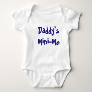 T-shirts Pai Mini Onsie/Creeper para bebê