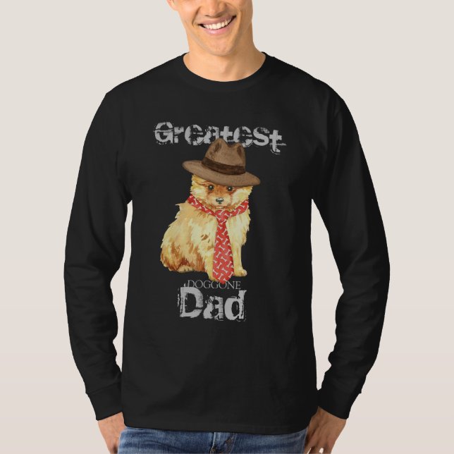 T-shirts Pai Pomeraniano (Frente)