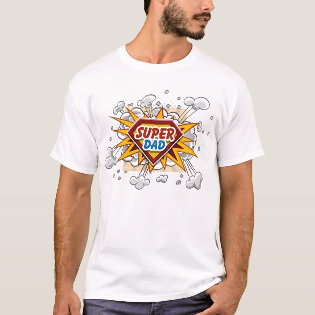 T-shirts Pai super! (Frente)