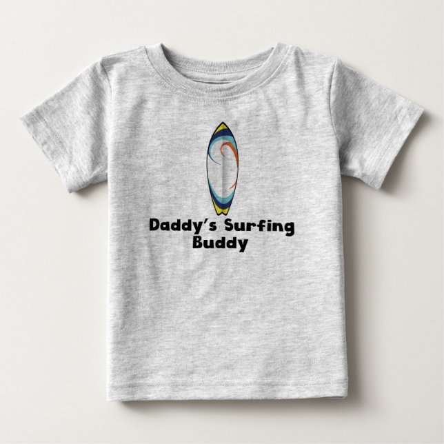 T-shirts Pai Surfing Buddy (Frente)