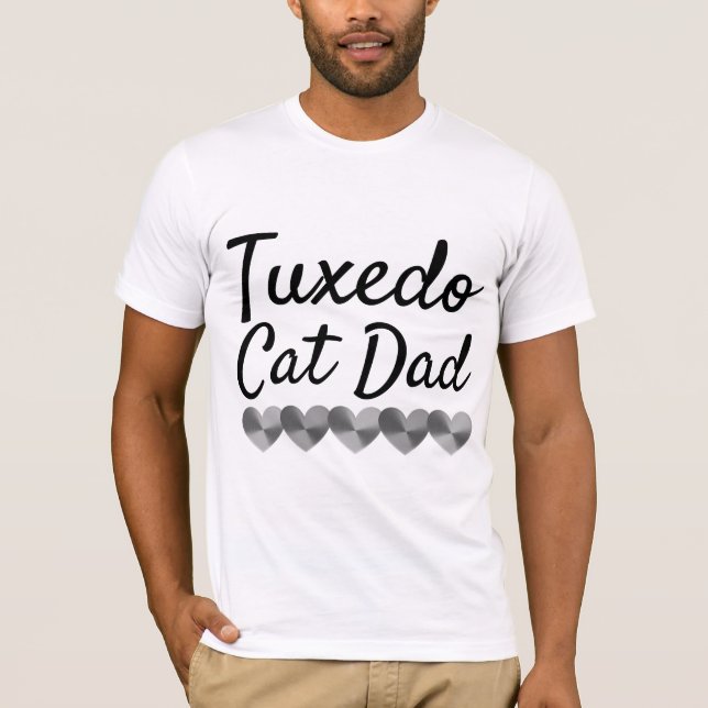 T-Shirts PAI TUXEDO CAT (Frente)