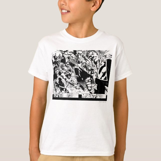 T-shirts Painel Heros mau (Frente)