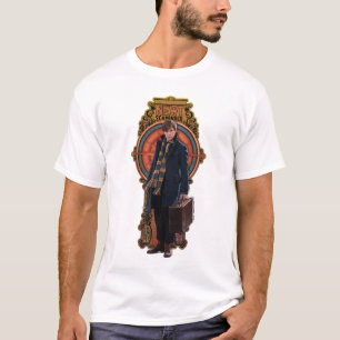 T-shirts Painel NEWT SCAMANDER™ Art Nouveau em pé
