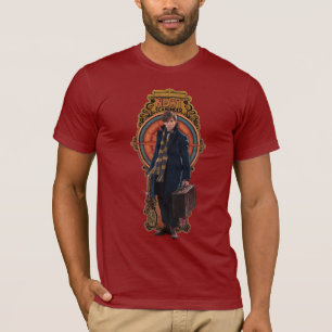 T-shirts Painel NEWT SCAMANDER™ Art Nouveau em pé