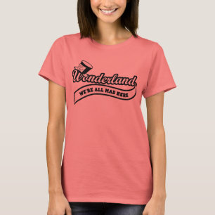 T-shirts País das maravilhas da equipe: Hatter louco