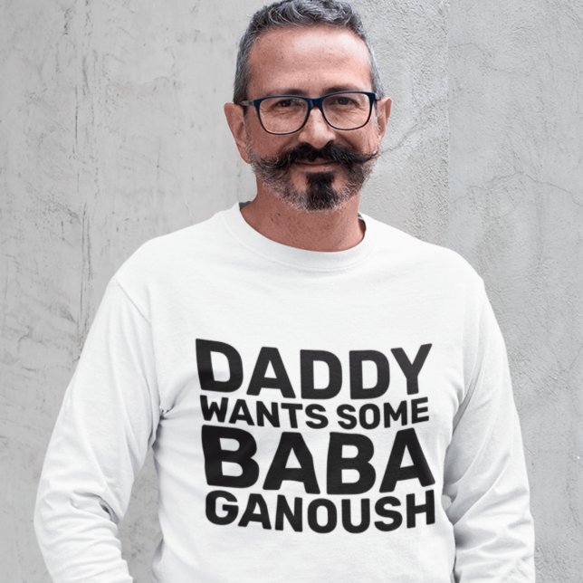 T-Shirts PAIS DE HOMENS DE BABA GANOUSH (Criador carregado)