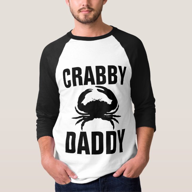 T-Shirts PAIS ENGRAÇADAS, CRAB (Frente)