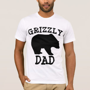 T-Shirts PAIS engraçadas, PAI DE URSO