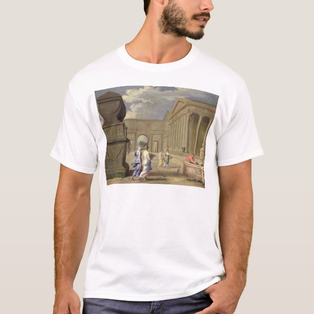 T-shirts Paisagem clássica (Frente)