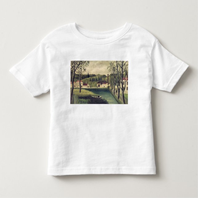 T-shirts Paisagem com um pescador, depois de 1886 (Frente)