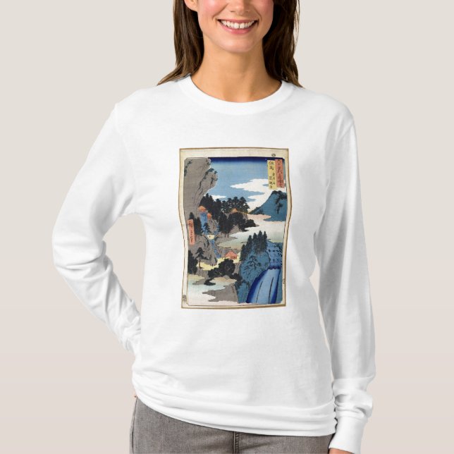 T-shirts Paisagem da montanha (Frente)