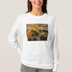 T-shirts Paisagem de Vincent van Gogh   com casa &