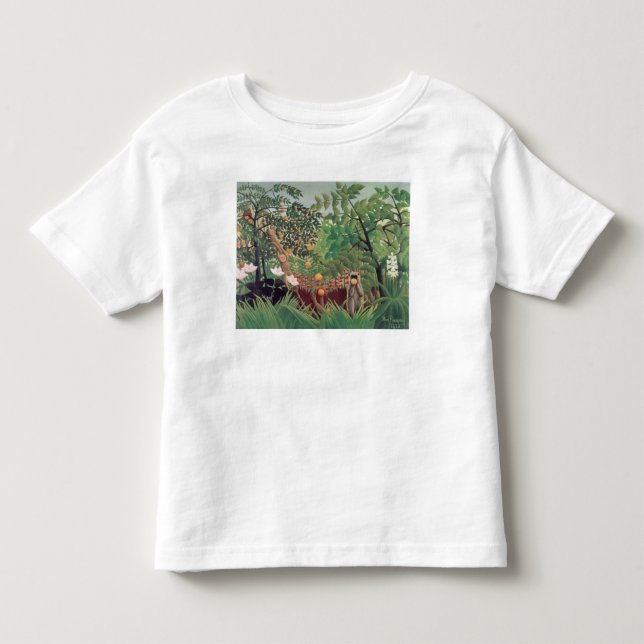 T-shirts Paisagem exótica, 1910 (Frente)