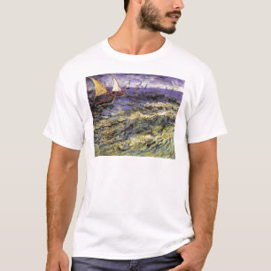 T-shirts Paisagem marinha em Saintes-Maries por Vincent van