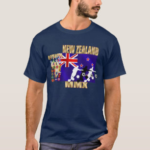 T-shirts Países de qualificação da bandeira 32 de Nova