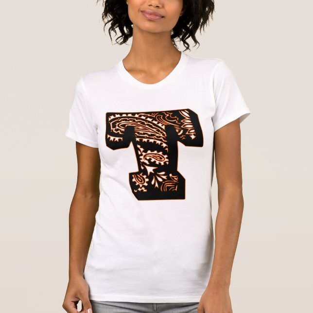 T-shirts Paisley Monograma - T (Frente)