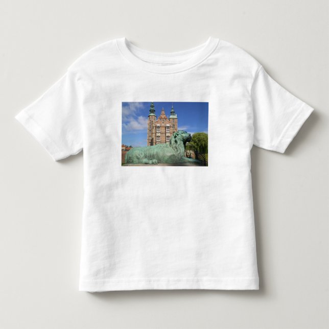 T-shirts Palácio Rosenborg, Copenhague, Dinamarca (Frente)