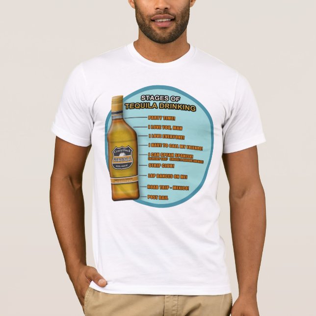 T-shirts Palcos do Tequila (Frente)