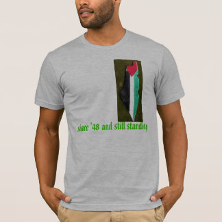 T-shirts Palestina ainda que está