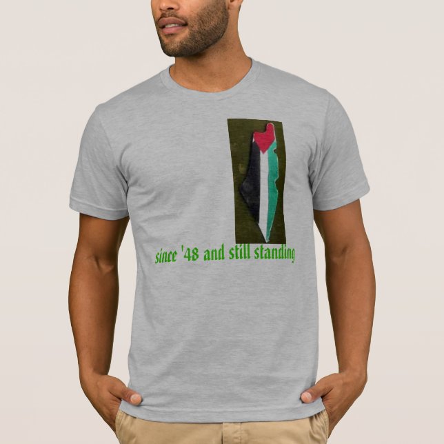T-shirts Palestina ainda que está (Frente)