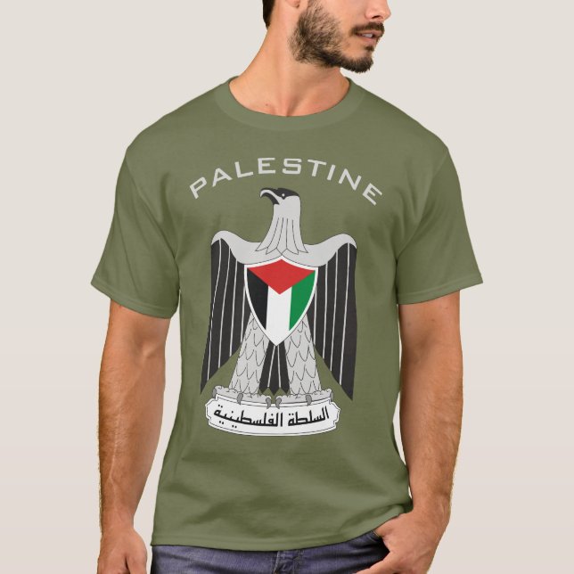 T-shirts Palestina Eagle (Frente)