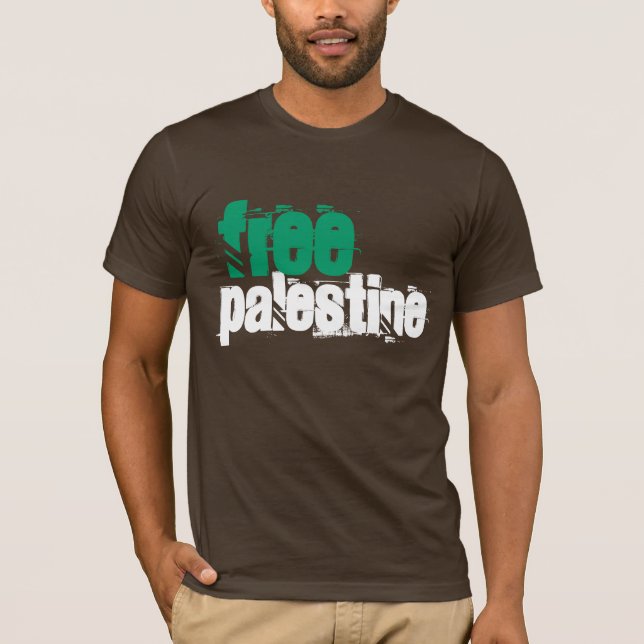 T-SHIRTS PALESTINA LIVRE (Frente)