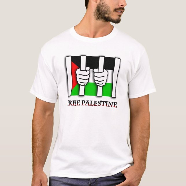 T-shirts Palestina livre (Frente)