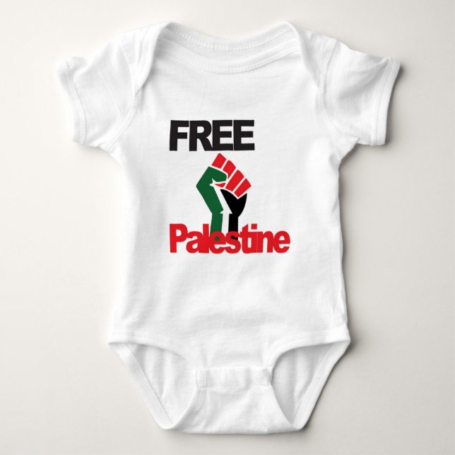 T-shirts Palestina livre - فلسطينعلم - bandeira palestina (Frente)