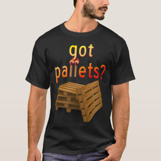 T-shirts Páletes obtidas?