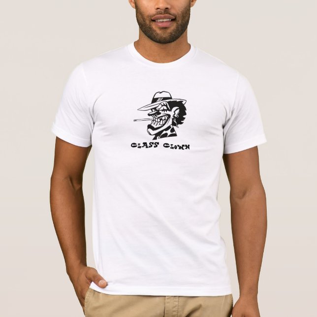 T-shirts "Palhaço de classe" (Frente)