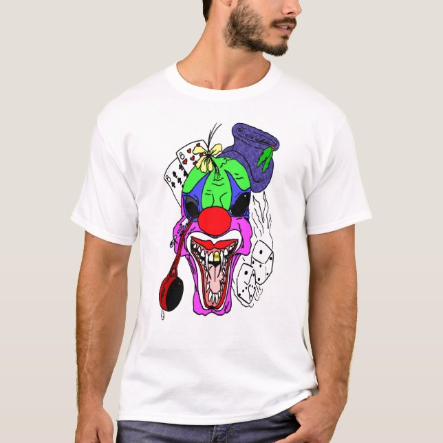 T-shirts Palhaço mau (Frente)