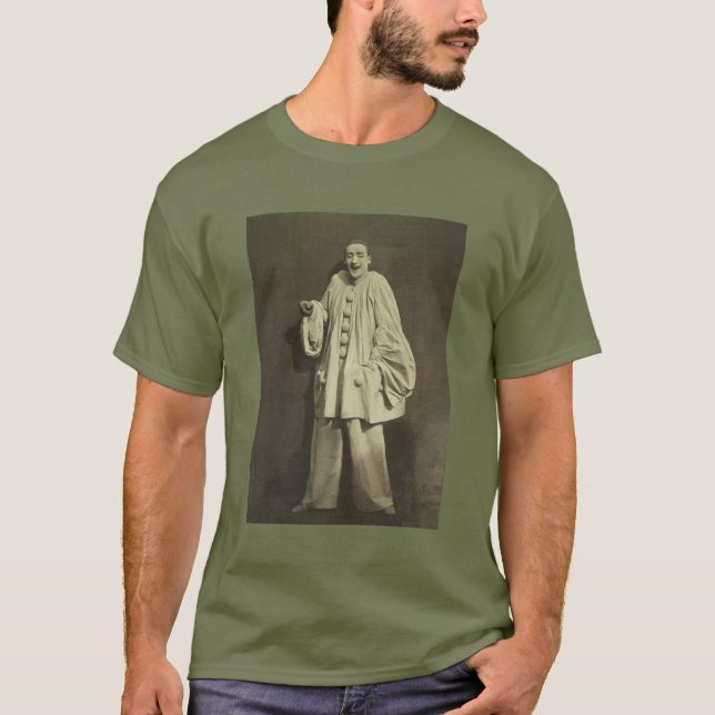 T-shirts Palhaço Pierrot Vintage (Frente)