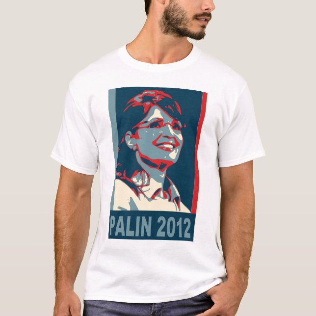 T-shirts Palin 2012 (Frente)