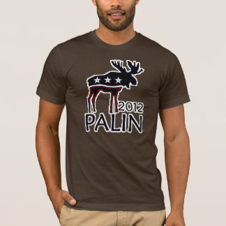 T-shirts Palin 2012 alces