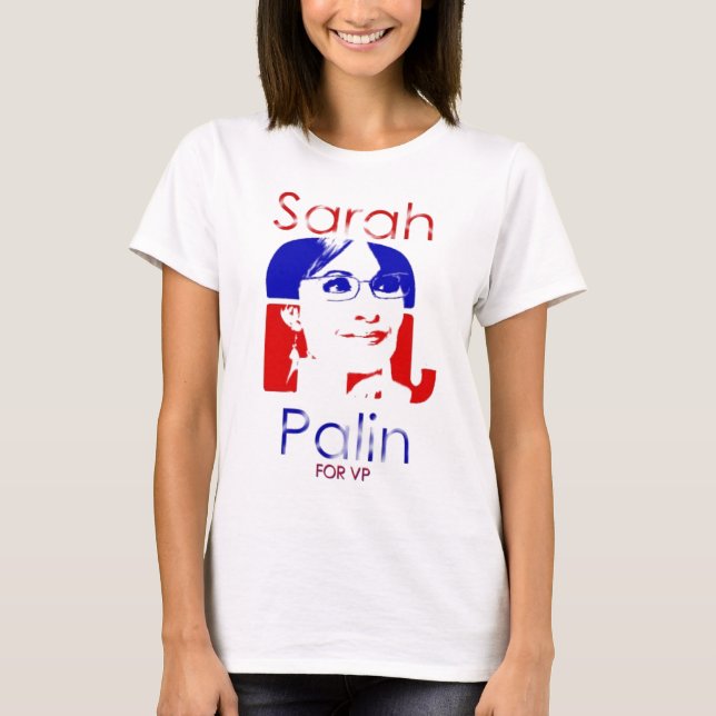 T-shirts palin de sarah (Frente)