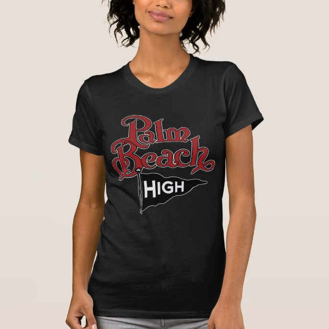T-shirts Palm Beach #1 alto (Frente)