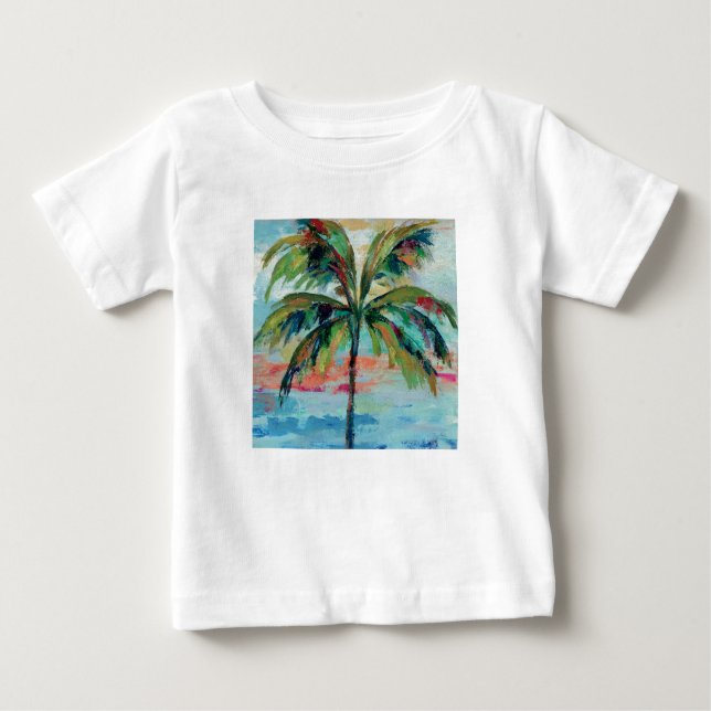 T-shirts Palmeira tropical de | (Frente)