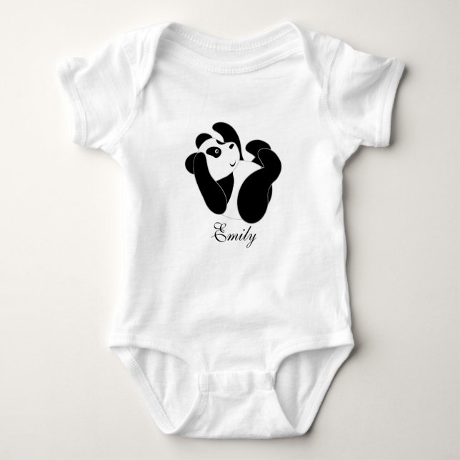 T-shirts Panda Baby (Frente)