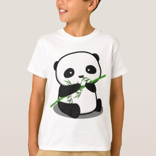 T-shirts Panda bonito
