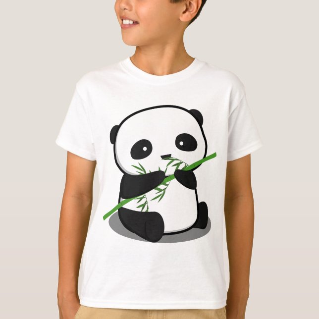 T-shirts Panda bonito (Frente)