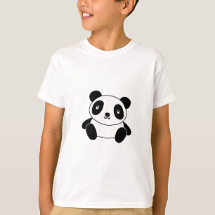 T-shirts Panda bonito