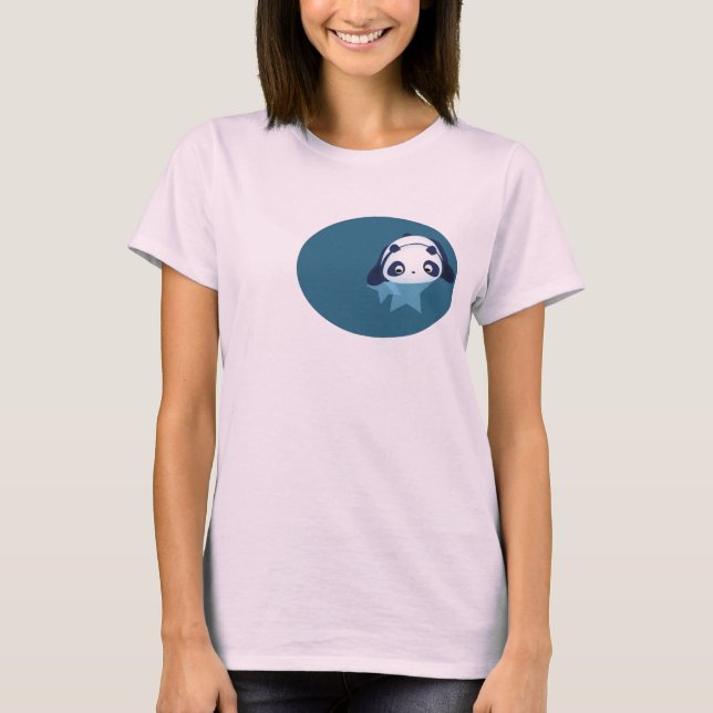 T-shirts panda cai (Frente)