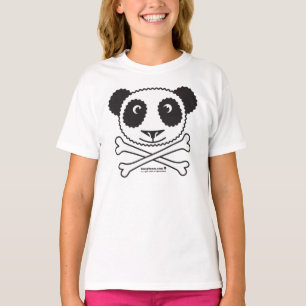 T-shirts Panda de Fuzzybones™ (gongo)