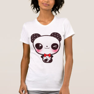 T-shirts Panda de Kawaii